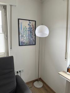 CCLIFE LED Bogenleuchte Bogenlampe Stehlampe Standleuchte Lampe Wohnzimmerlampe weißE27, Color:Weiss. höhenverstellbar 130-180cm Kunden-Foto 7