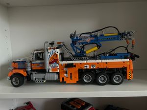 LEGO 42128 Technic Schwerlast-Abschleppwagen, Modellbauset, Technik für Kinder, Kran-Spielzeug Kunden-Foto 1