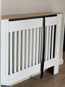 Osłona grzejnika FCH, zdejmowana, MDF, 78 x 19 x 81,5 cm, biała Zdjęcie produktu od klienta nr 4
