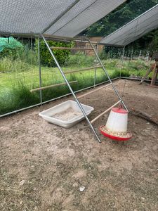 UISEBRT Žebřík pro kuřata s houpačkou pro kuřata Dětské hřiště pro kuřata ze dřeva 136x105cm Hračky pro kuřata Hrazda pro kuřata Příslušenství pro drůbež na zahradě Kurník pro kuřata Fotografie od zákazníka č. 1