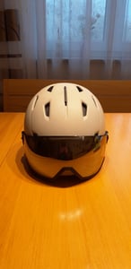 Visiera di ricambio per casco da sci BLACK CREVICE - Modello: Gstaad, Kirchberg, Silvretta, Calgary, Leogang | Colore: Red Revo Foto del cliente 2