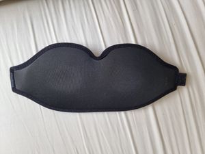 INF Bequeme Schlafmaske mit Lichtblockierung und 3D-Design Schwarz Kunden-Foto 1