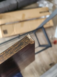 VASAGLE Garderobenständer mit Spiegel, Haken, Kleiderständer mit Sitzfläche, 050 Kunden-Foto 6