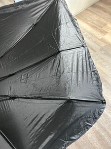 2er Pack Auto Windschutzscheibe Sonnenschirm mit UV-beständiger Titansilber-Klebebeschichtung, 140 x 79 cm - S2HADESHELLA Kunden-Foto 3