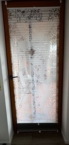 Sekey Żaluzje plisowane 45×120 cm Żaluzje plisowane Clampfix Bez wiercenia Żaluzje okienne Zaciemniające z półprzezroczystym wzorem Burnout Żaluzje plisowane do okien Zdjęcie produktu od klienta nr 2