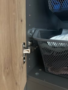 3er-Set Scharniere (neu) passend für PAX (Ikea) mit Softclose Kunden-Foto 3