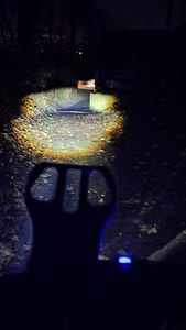 E-Bike Fahrradscheinwerfer Fernlicht Fahrradlampe 120 LUX  306054E Kunden-Foto 1