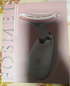 EMS Gesichtsmassage Elektrisches Massagegerät gegen Falten, Gesicht Schönheit Gerät mit 3 Modi, Straffen Gesicht & Hals Haut, 45 ? V-Form Gesichtsschönheitsgerät, für Frauen Männer Kunden-Foto 1