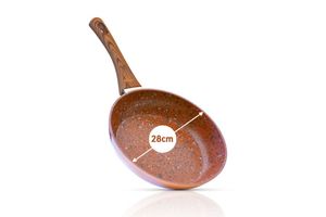 Mediashop - Livington Pfanne aus Kupfer und Stein 28 cm -
