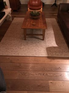 Landshut Handwebteppich aus 100 % Schurwolle - natur, Größe: 250x290 cm Kunden-Foto 1