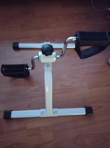 Stepper pieghevole per casa, pedaliera, cyclette ergometro, carico massimo 150 kg - PEDALORA Foto del cliente 1