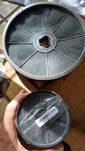 Heinner FC-F400, Filtr, Černá, Tmavě šedá, Heinner HTCH-F400IX, HTCH-F400BK, HTCH-F400WH,HDCH-F3560RGBK, 108,7 mm, 25 mm Fotografie od zákazníka č. 4