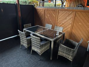 tectake® Rattan Sitzgruppe Porto für 6 Personen Kunden-Foto 1