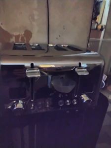 Steinborg 4 Scheiben Edelstahl Toaster | Brötchenaufsatz | 2x digitale Displays mit Countdown | Cool-Touch Gehäuse | Krümelschublade | 1630 Watt | Kunden-Foto 1
