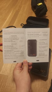 Luckfire M7 Starthilfe Powerbank mit Kompressor, 2750A 12V, 150 PSI Kunden-Foto 2
