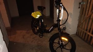 HillMiles E Bike, E-Bike Klapprad mit 36V 13Ah Akku bis zu 80-100km, 20 *3.0 Zoll, 7-Gang SHIMANO, 250W Motor & 25km/h MilePort 1 Kunden-Foto 27