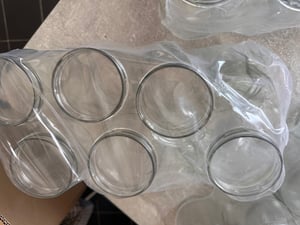 Küchensieb, 3er-Set, Edelstahl, Mikro-Mesh-Küchensieb, Nudelsieb, Obst-, Reis-, Gemüsesieb mit Griff, hochglanzpoliert Kunden-Foto 5