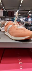 bugatti Damen Sneaker 435AVB015550-3221, 38, Light red/Offwhite Kunden-Foto 1