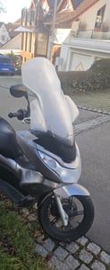 Transparentný výmenný predný štít GIVI 58 x 44,5 cm pre HONDA Forza 125-300 Fotografia od zákazníka č. 3