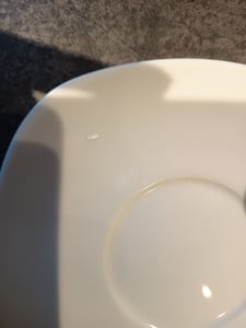 VEWEET 'Annie' 50-tlg Tafelservice aus Porzellan, Kombiservice mit Tellerset, Müslischalen, Kaffeebecher, Kaffeeset, Eierbecher, Milch- und Zuckerset Kunden-Foto 5