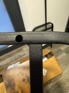 HOMCOM Garderobenständer Schuhregal Kleiderständer mit 8 Haken MDF Schwarz Kunden-Foto 5
