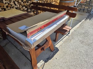Kellerfenster Kunststofffenster weiß, BxH: 90 x 40 cm / 900 x 400 mm 3-fach Verglasung (32 mm) Dreh-Kipp inkl. Pilzkopfverriegelung, DIN Links (Griff Rechts) Kunden-Foto 1