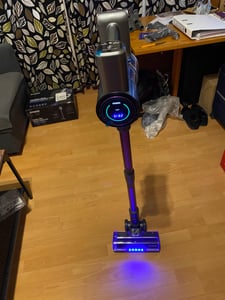 SmartAI P40 kabelloser Staubsauger herausnehmbarer Ersatzakku, 7 * 2500 mAh Akkukapazität, bis zu 45-50 Minuten Betriebszeit Kunden-Foto 63