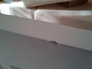 Sweiko 140x200cm postel z masivu, manželská postel, plochá postel, domácí postel, domácí postel s dveřmi, bílá Fotografie od zákazníka č. 4