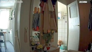 ZOSI 4K PTZ Überwachungskamera Innen WLAN mit 64GB Karte, 2,4/5Ghz WiFi, Personen-/Haustiererkennung & Verfolgung, One-Touch-Call, C518 Kunden-Foto 1