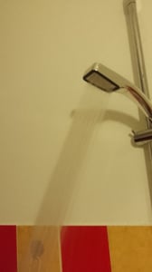 Hochdruck Duschkopf – Wassersparende Handbrause für niedrigen Wasserdruck, Chrom, einfache Montage Kunden-Foto 1