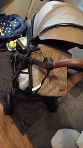 Daliya® NEOMOVE 2in1: passeggino, navicella e seggiolino sportivo tutto in uno, passeggino leggero, telaio in alluminio, passeggino da viaggio, passeggino combinato con ampio cestino portaoggetti Foto del cliente 3