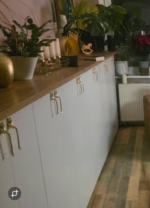 Kommode Thekla 2 türig Schrank Holzoptik vielseitig einsetzbar Stauraumwunder Kunden-Foto 2