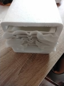 MALACASA, Serie Blance, 6 Tlg. Porzellan Müslischalen Set Schüssel Dessertschalen Schale für 6 Personen Kunden-Foto 1