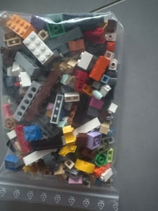 LEGO® Steine Hochsteine Bunt Gemischt NEU! Menge 100x – Jede Mischung individuell zusammengestellt Kunden-Foto 2