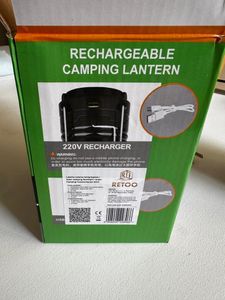 LED Camping Laterne Powerbank Funktion 300 lm Campinglampe Lampe Wasserdicht Zeltlampe Tragbare Handlampe Wiederaufladbar Notfall Licht Leuchte Retoo Kunden-Foto 1
