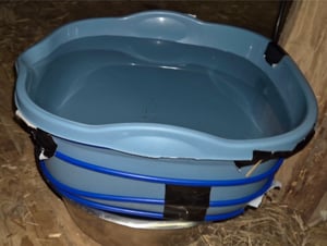 Bettizia 2m 34W Câble chauffant antigel avec thermostat Câble chauffant tubulaire pour conduite d'eau Conduites étanches Incl. 10m de ruban adhésif IP68 Photo du client 1