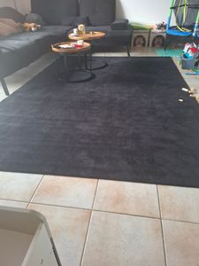 Carpetsale24 Prany Dywan Krótkow?osy Antypo?lizgowy Jednokolorowy Mi?kki i Wygodny w Nowoczesnym Stylu, Rozmiar: 140x200 cm Zdjęcie produktu od klienta nr 1
