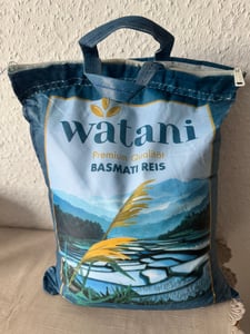 Watani Premium Basmati Reis 5kg – Extra Langkorn 1121 – Aromatisch & Locker Kunden-Foto 2