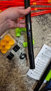 Geschmolzenes Plastik