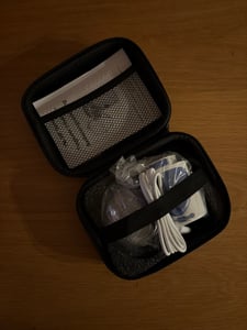 Health Press Inhalationsgerät – Tragbarer, Reisetauglicher Inhalator für Erwachsene & Kinder Kunden-Foto 1