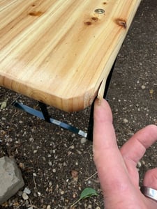 tectake Bierzeltgarnitur 3-teilig Klappbar Tannenholz für 8 Personen Kunden-Foto 20