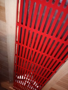 HOME DELUXE – Infrarotkabine REDSUN M VSS - 120 x 105 x 190 cm - für 2 Personen, 6 Vollspektrumstrahler, Holz: Hemlocktanne I Infrarotsauna, Sauna, Wärmekabine, Infrarot Kunden-Foto 2