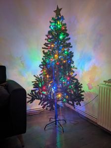 Weihnachtsbaum Kunstbaum Tannenbaum 180cm mit ca.650 Spitzen Dekobaum Weihnachtsdeko Grün Kunden-Foto 17