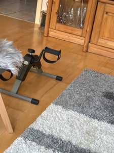 Mobilitätstrainer Hometrainer Fitnesstrainer Beintrainer Armtrainer Pedaltrainer Kunden-Foto 1
