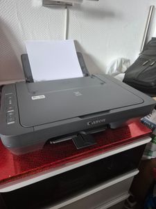 Canon PIXMA MG2556S, Tintenstrahl, Farbdruck, 4800 x 600 DPI, Farbkopieren, A4, Grau Kunden-Foto 1