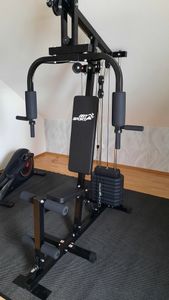 Posilovací stroj ProfiGym 2000 24808, černý, 135 x 103 x 201 cm Fotografie od zákazníka č. 1