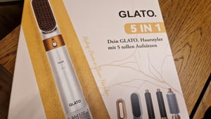 Whipl, Airstyler, Haarstyler, Multihaarstyler, Haarstyling, Warmluftbürste, 5 in 1 Haarstyler, Hairstyler, Damengeschenk, Airstyler, Tru Glow, Kunden-Foto 2