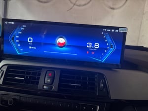 BMW řady 3 F30 F31 NBT (2013–2016) Upgrade dotykového displeje Android 256 GB CarPlay a Android Auto Fotografie od zákazníka č. 1