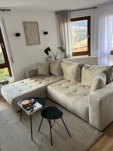 FurMeb24 ECKSOFA Gabo-L form mit Schlaffunktion und Bettkasten 280 x 188 x 85 cm DUNKELBLAU monolith 79 Kunden-Foto 3