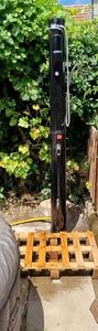AREBOS Solardusche 20L 228 cm Schwarz mit Fußdusche & Thermometer Kunden-Foto 8